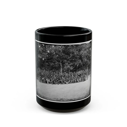 Bealeton, Virginia. Company C, 93d New York Infantry (U.S. Civil War) Black Coffee Mug-15oz-Go Mug Yourself