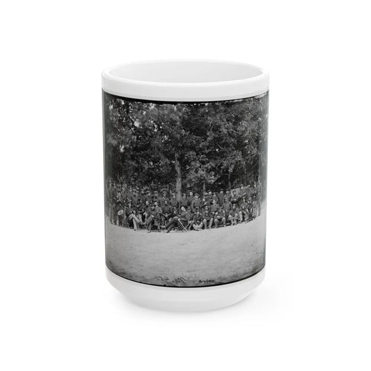 Bealeton, Virginia. Company C, 93d New York Infantry (U.S. Civil War) White Coffee Mug-15oz-Go Mug Yourself