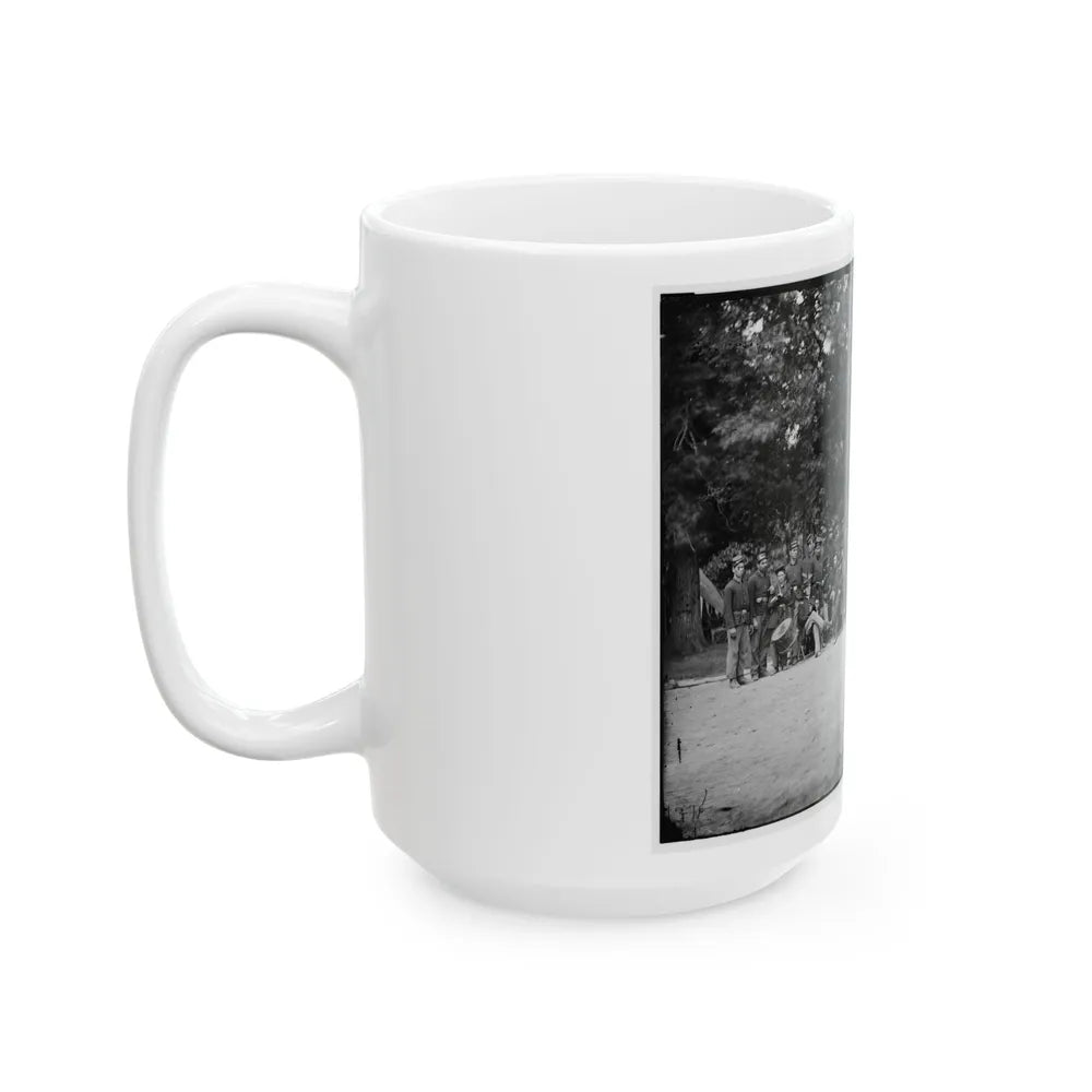 Bealeton, Virginia. Company C, 93d New York Infantry (U.S. Civil War) White Coffee Mug-Go Mug Yourself