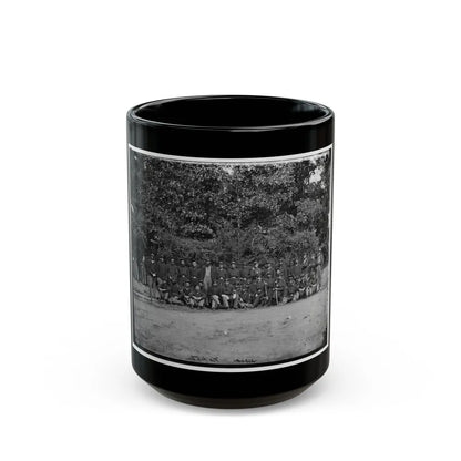 Bealeton, Virginia. Company D, 93d New York Infantry (U.S. Civil War) Black Coffee Mug-15oz-Go Mug Yourself