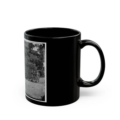 Bealeton, Virginia. Company D, 93d New York Infantry (U.S. Civil War) Black Coffee Mug-Go Mug Yourself