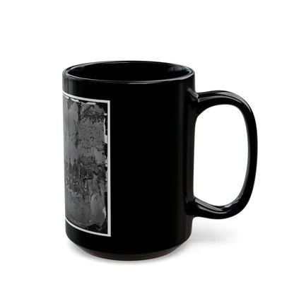 Bealeton, Virginia. Company E, 93d New York Infantry 001 (U.S. Civil War) Black Coffee Mug-Go Mug Yourself