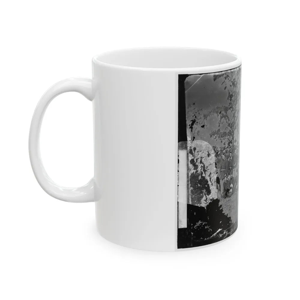 Bealeton, Virginia. Company E, 93d New York Infantry 001 (U.S. Civil War) White Coffee Mug-Go Mug Yourself