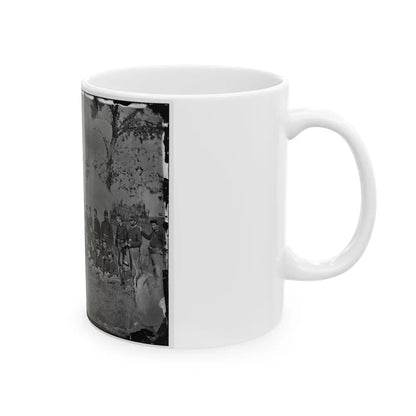 Bealeton, Virginia. Company E, 93d New York Infantry 001 (U.S. Civil War) White Coffee Mug-Go Mug Yourself