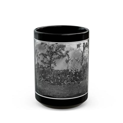 Bealeton, Virginia. Company E, 93d New York Infantry (U.S. Civil War) Black Coffee Mug-15oz-Go Mug Yourself