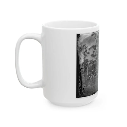 Bealeton, Virginia. Company E, 93d New York Infantry (U.S. Civil War) White Coffee Mug-Go Mug Yourself