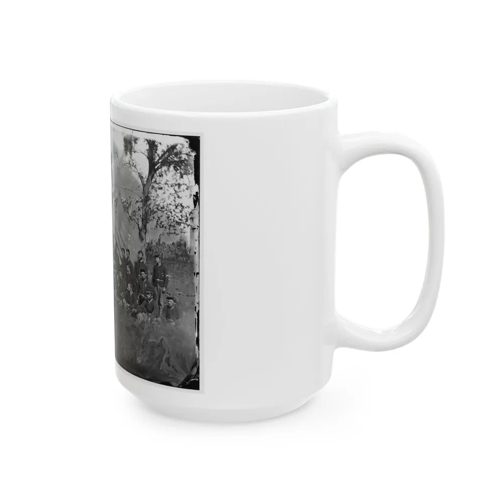 Bealeton, Virginia. Company E, 93d New York Infantry (U.S. Civil War) White Coffee Mug-Go Mug Yourself