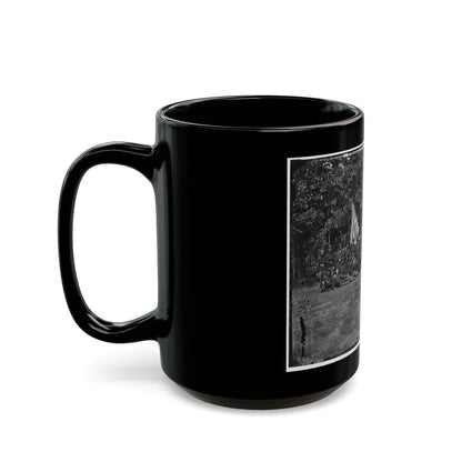 Bealeton, Virginia. Company F, 93d New York Infantry (U.S. Civil War) Black Coffee Mug-Go Mug Yourself