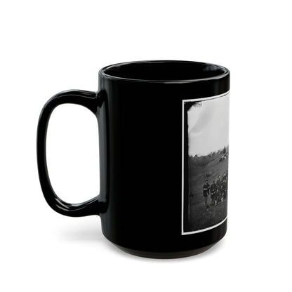 Bealeton, Virginia. Company G, 93d New York Infantry (U.S. Civil War) Black Coffee Mug-Go Mug Yourself