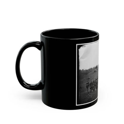 Bealeton, Virginia. Company G, 93d New York Infantry (U.S. Civil War) Black Coffee Mug-Go Mug Yourself