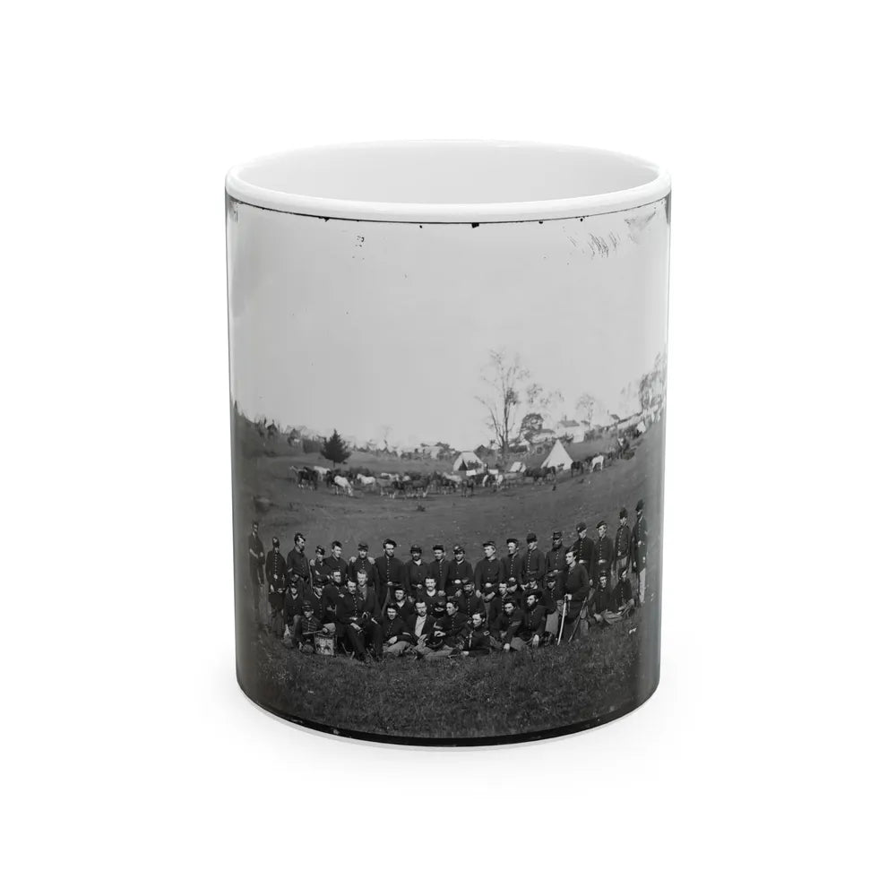 Bealeton, Virginia. Company G, 93d New York Infantry (U.S. Civil War) White Coffee Mug-11oz-Go Mug Yourself