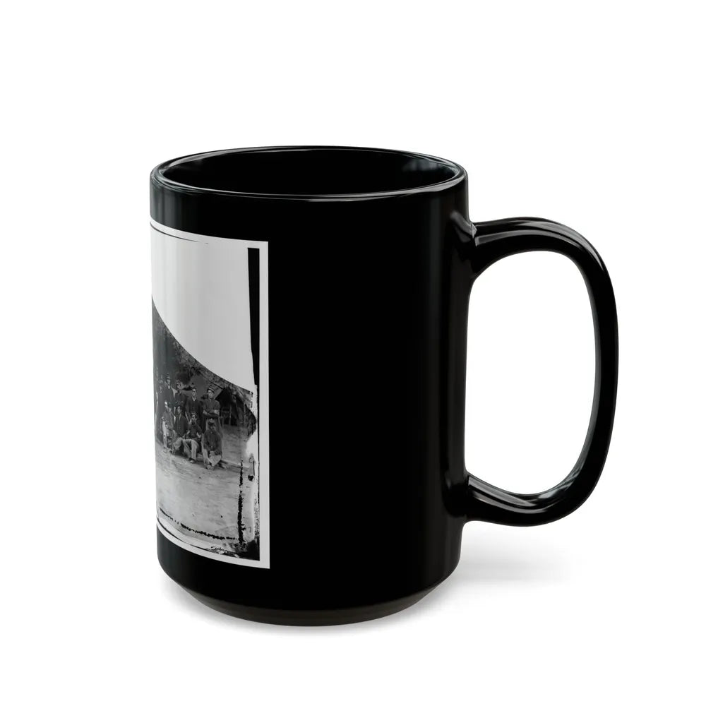 Bealeton, Virginia. Company I, 93d New York Infantry (U.S. Civil War) Black Coffee Mug-Go Mug Yourself