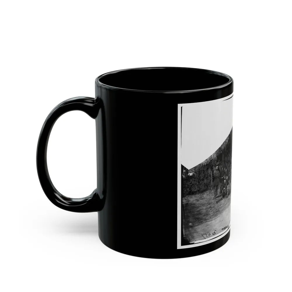 Bealeton, Virginia. Company I, 93d New York Infantry (U.S. Civil War) Black Coffee Mug-Go Mug Yourself