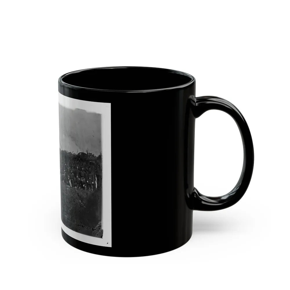 Bealeton, Virginia. Company K 93d New York Infantry Headquarters Guard. Army Of The Potomac (U.S. Civil War) Black Coffee Mug-Go Mug Yourself