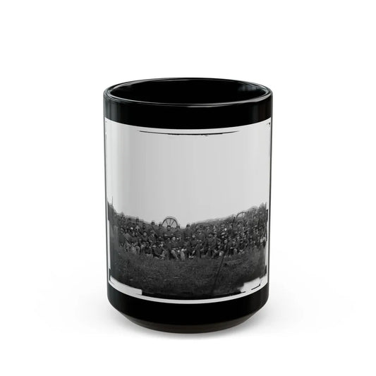 Bealeton, Virginia. Company K, 93d New York Infantry. (Morgan Rifles) (U.S. Civil War) Black Coffee Mug-15oz-Go Mug Yourself