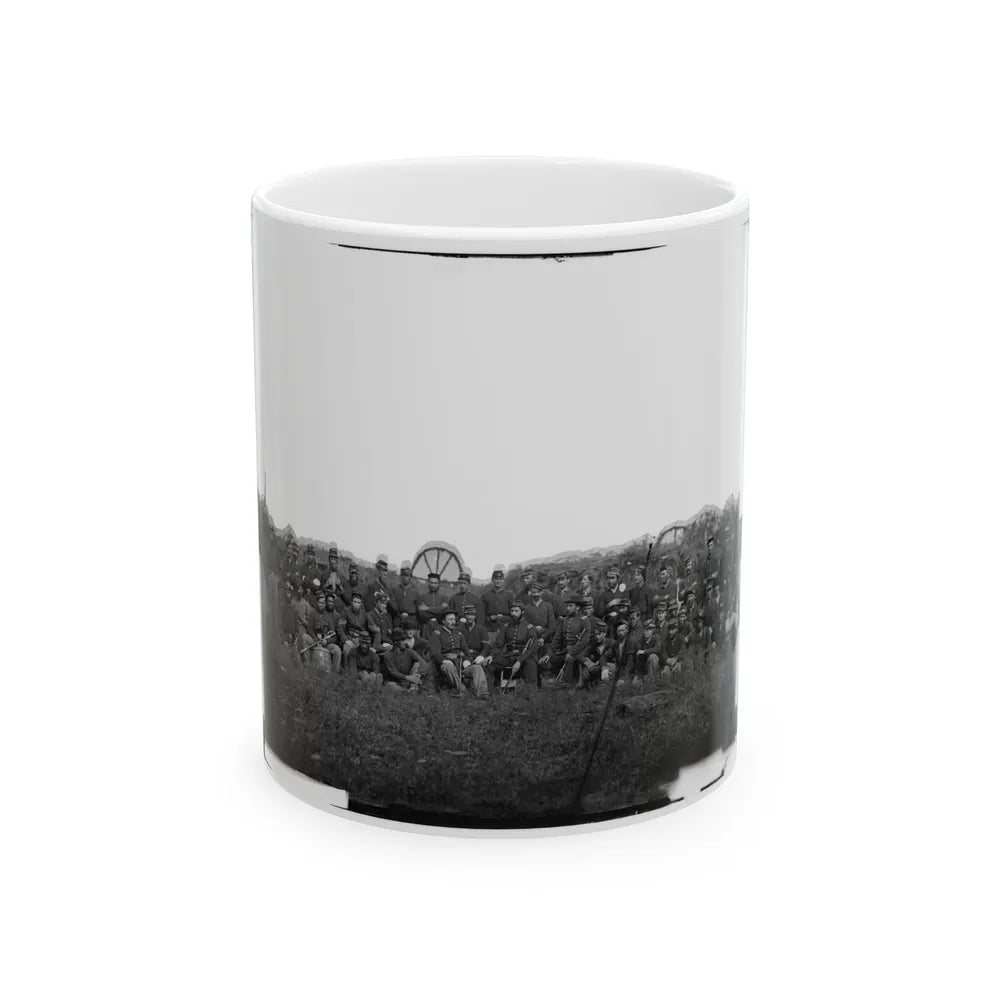 Bealeton, Virginia. Company K, 93d New York Infantry. (Morgan Rifles) (U.S. Civil War) White Coffee Mug-11oz-Go Mug Yourself