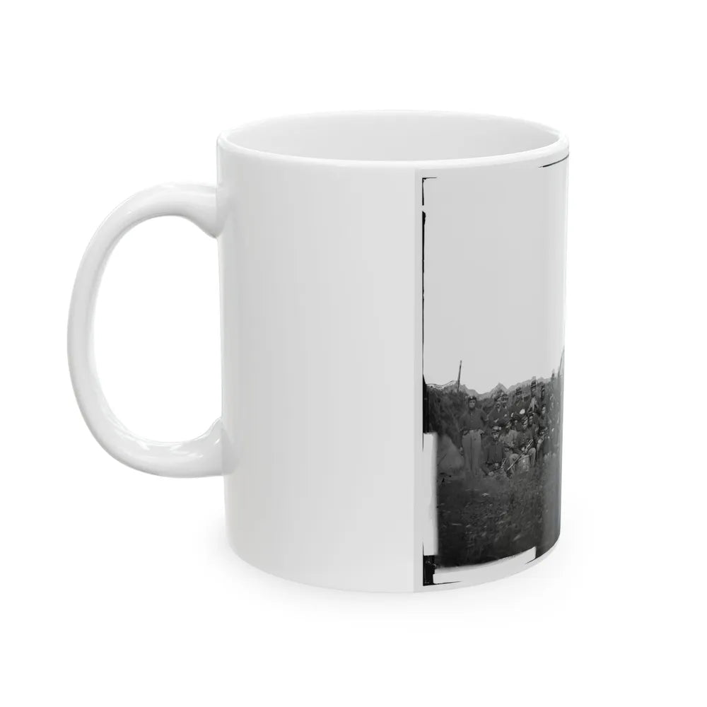 Bealeton, Virginia. Company K, 93d New York Infantry. (Morgan Rifles) (U.S. Civil War) White Coffee Mug-Go Mug Yourself