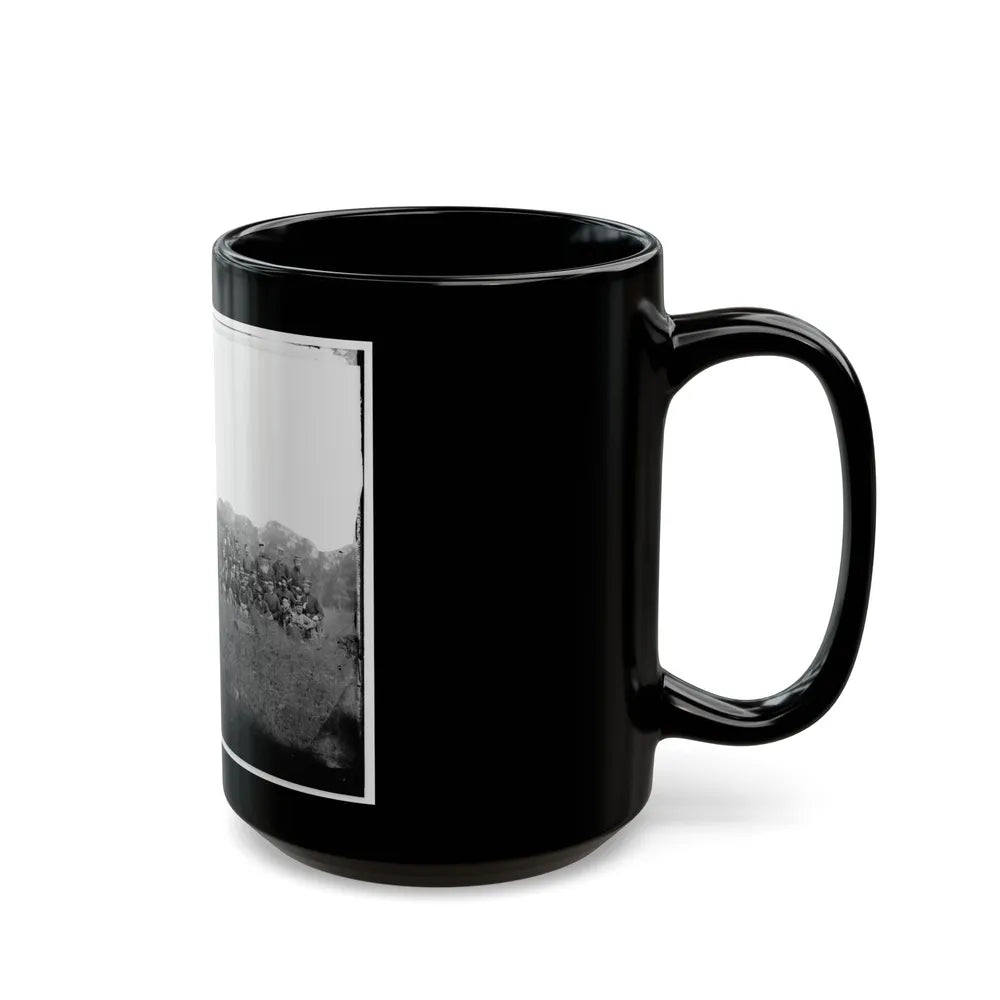 Bealeton, Virginia. Company K, 93rd New York Infantry (U.S. Civil War) Black Coffee Mug-Go Mug Yourself