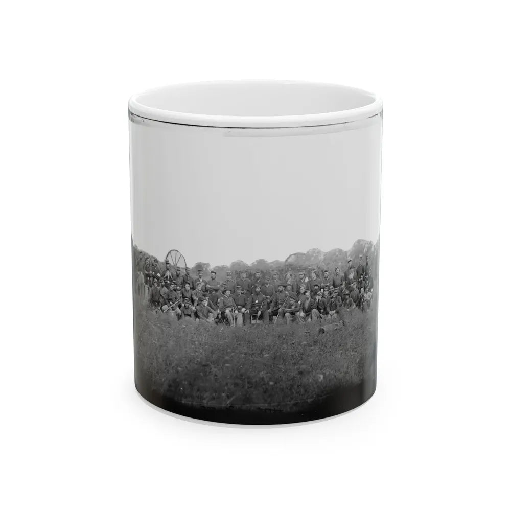 Bealeton, Virginia. Company K, 93rd New York Infantry (U.S. Civil War) White Coffee Mug-11oz-Go Mug Yourself