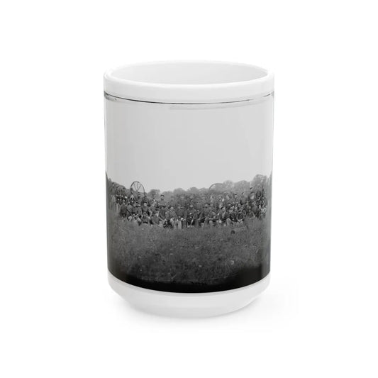 Bealeton, Virginia. Company K, 93rd New York Infantry (U.S. Civil War) White Coffee Mug-15oz-Go Mug Yourself