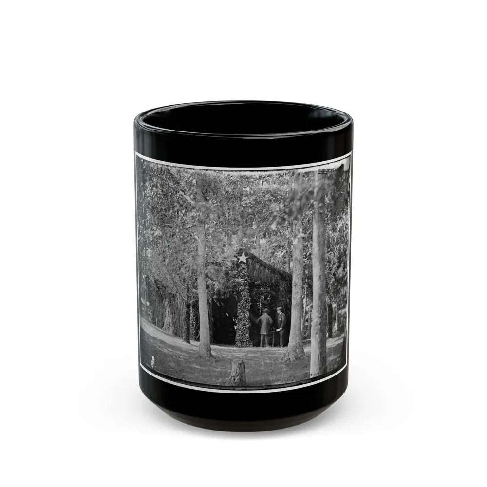 Bealeton, Virginia. Gen. Marsena R. Patrick's Headquarters (U.S. Civil War) Black Coffee Mug-15oz-Go Mug Yourself