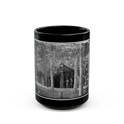 Bealeton, Virginia. Gen. Marsena R. Patrick's Headquarters (U.S. Civil War) Black Coffee Mug-15oz-Go Mug Yourself