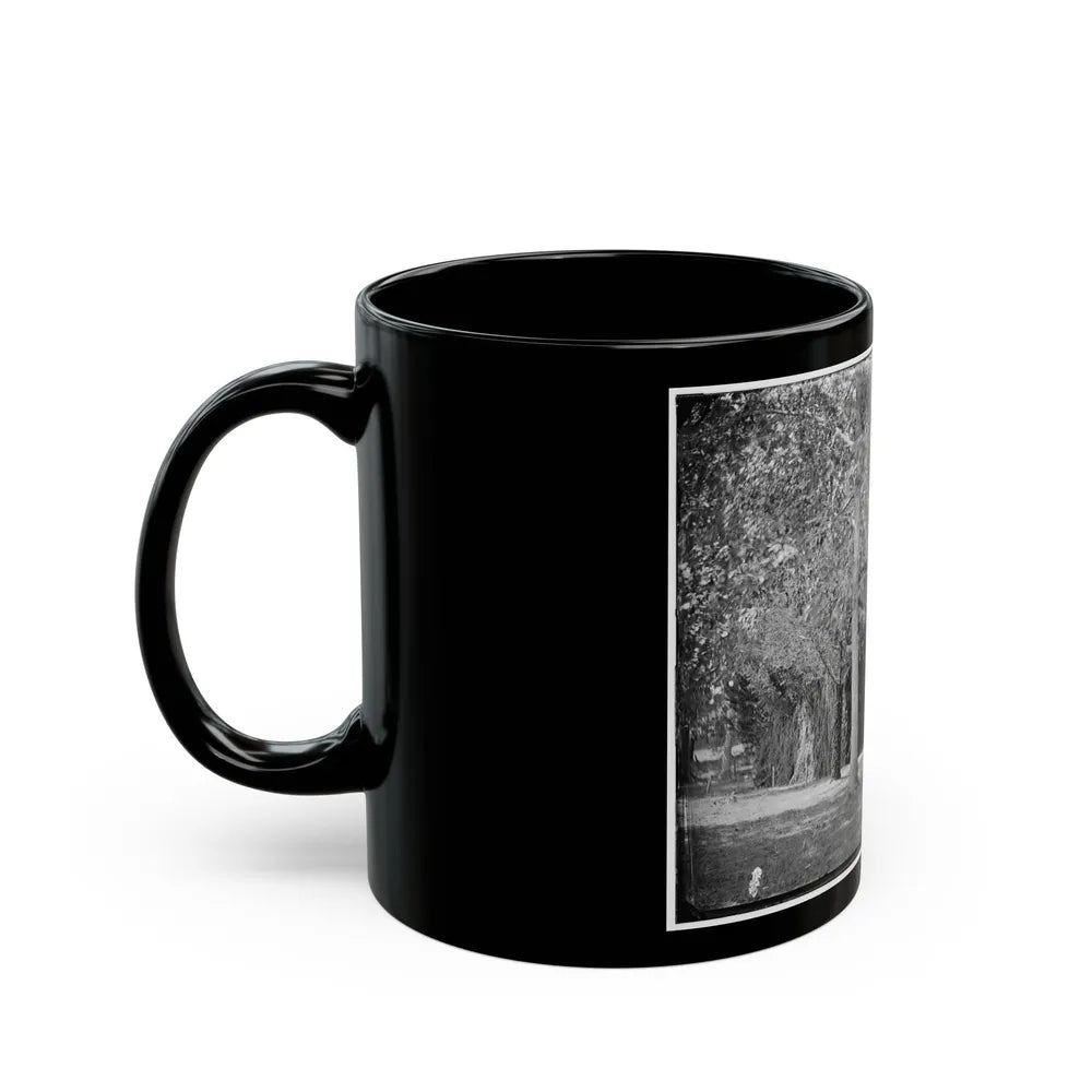 Bealeton, Virginia. Gen. Marsena R. Patrick's Headquarters (U.S. Civil War) Black Coffee Mug-Go Mug Yourself