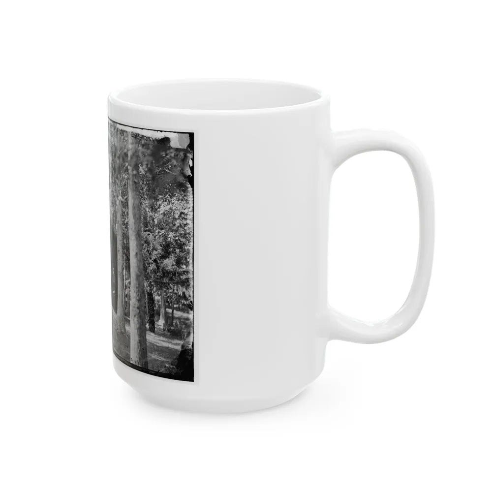 Bealeton, Virginia. Gen. Marsena R. Patrick's Headquarters (U.S. Civil War) White Coffee Mug-Go Mug Yourself