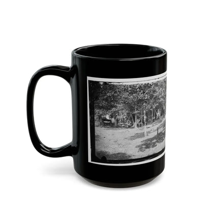 Bealeton, Virginia. View Of Camp Of 93d New York Volunteers (U.S. Civil War) Black Coffee Mug-Go Mug Yourself