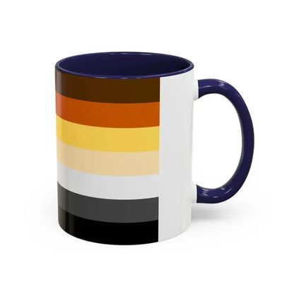 Bear Brotherhood Pride Flag - Accent Coffee Mug - Go Mug Yourself