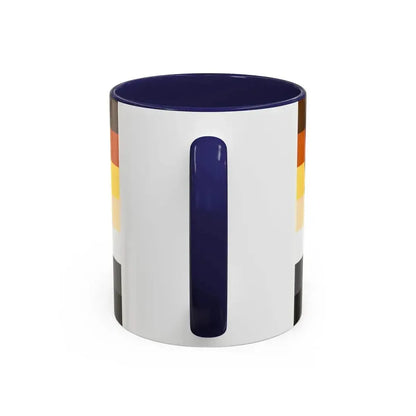 Bear Brotherhood Pride Flag - Accent Coffee Mug - Go Mug Yourself