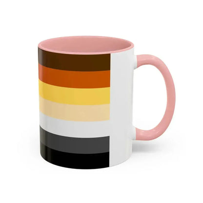 Bear Brotherhood Pride Flag - Accent Coffee Mug - Go Mug Yourself
