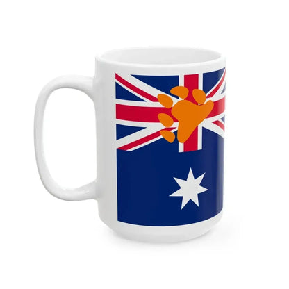 Bear Pride flag of Australia (Australia) White Coffee Mug - Go Mug Yourself