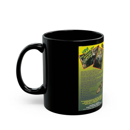 BEARN DOWN WITH BEMANS (VHS COVER) - Black Coffee Mug-Go Mug Yourself