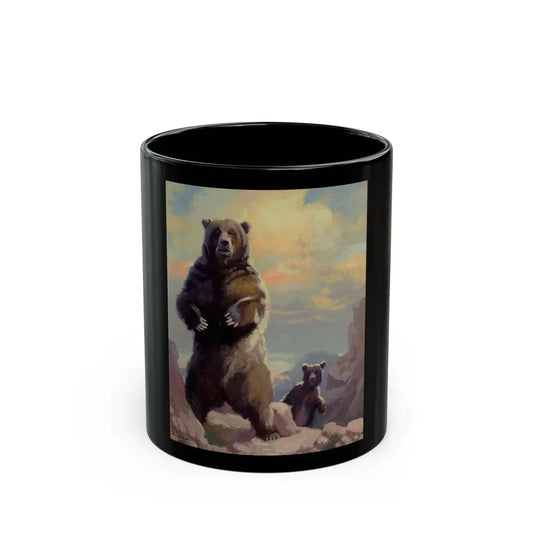 Bears - Black Coffee Mug 11oz - Go Mug Yourself