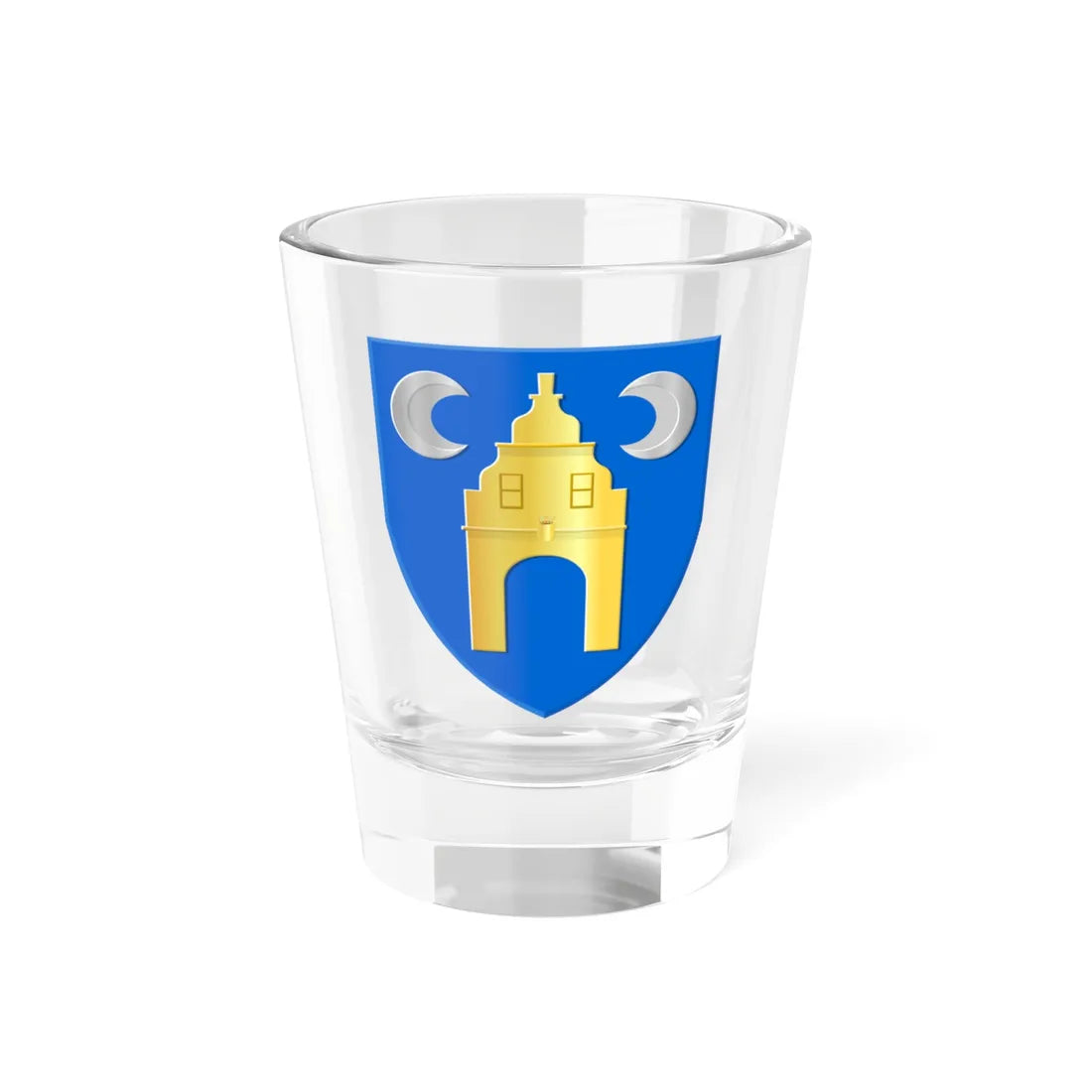 Bears wapen (Netherlands) (Coat of Arms) Shot Glass 1.5oz 1.5oz - Go Mug Yourself
