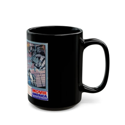 BEAST IN THE CELLAR (VHS COVER) - Black Coffee Mug-Go Mug Yourself