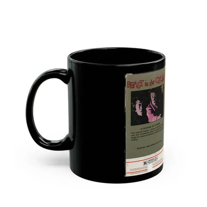 BEAST IN THE CELLAR (VHS COVER) - Black Coffee Mug - Go Mug Yourself
