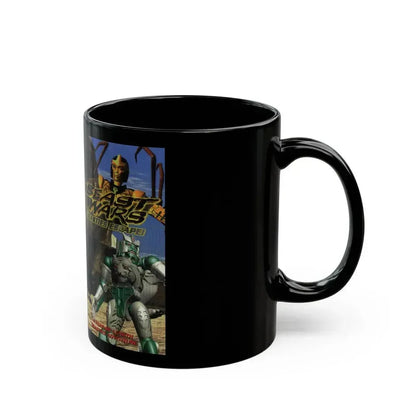 BEAST WARS BEASTIES ESCAPE (VHS COVER) - Black Coffee Mug - Go Mug Yourself