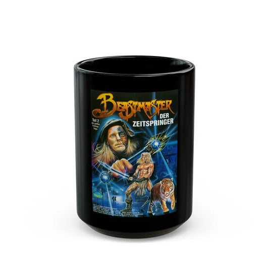 BEASTMASTER 2 (GERMAN) 1991 Movie Poster - Black Coffee Mug-15oz-Go Mug Yourself