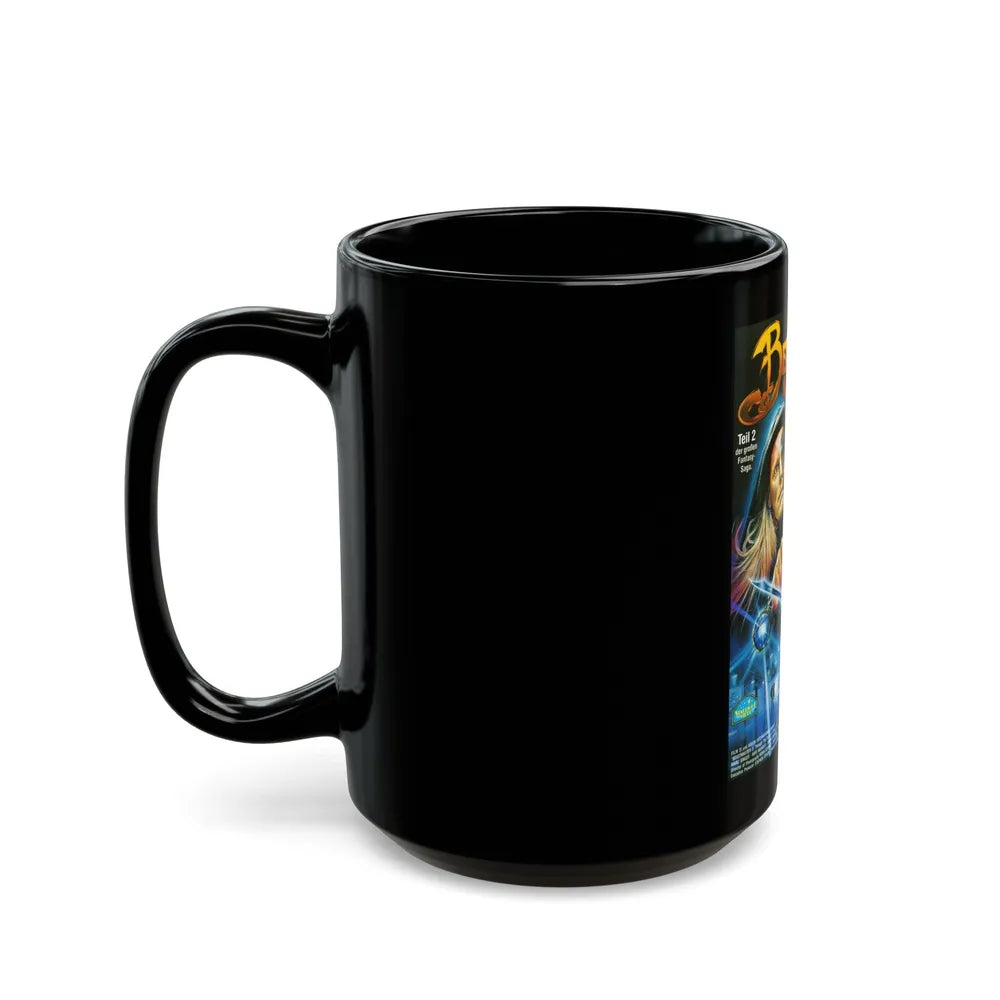 BEASTMASTER 2 (GERMAN) 1991 Movie Poster - Black Coffee Mug-Go Mug Yourself