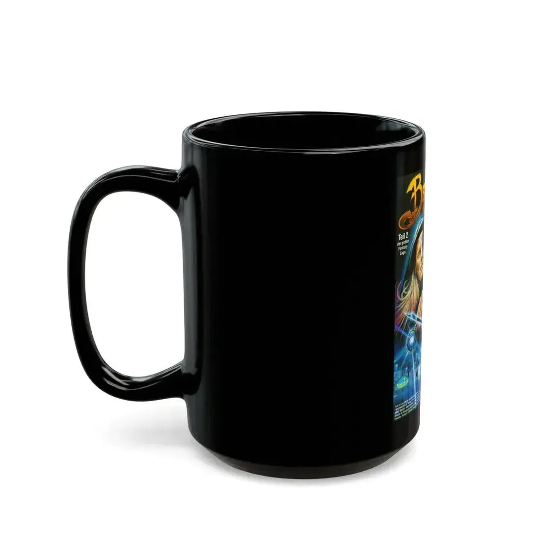 BEASTMASTER 2 (GERMAN) 1991 Movie Poster - Black Coffee Mug - Go Mug Yourself