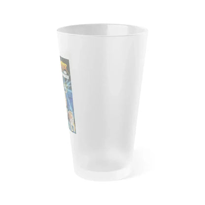 BEASTMASTER 2 (GERMAN) 1991 Movie Poster - Frosted Pint Glass 16oz - Go Mug Yourself