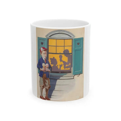 Beaten to the Punch, possible People's Home Journal cover - White Coffee Mug 11oz - Go Mug Yourself