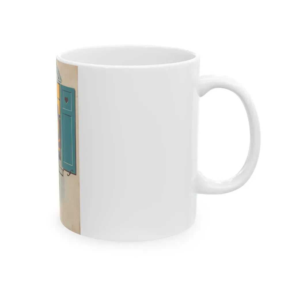 Beaten to the Punch, possible People's Home Journal cover - White Coffee Mug - Go Mug Yourself