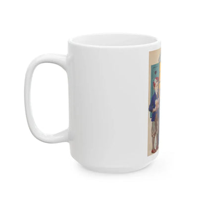 Beaten to the Punch, possible People's Home Journal cover - White Coffee Mug - Go Mug Yourself
