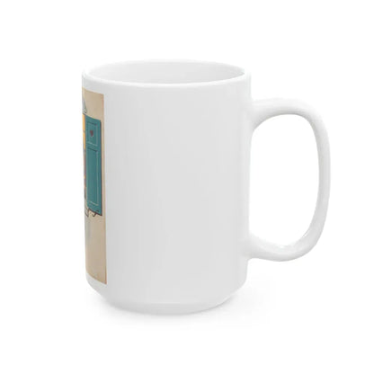 Beaten to the Punch, possible People's Home Journal cover - White Coffee Mug - Go Mug Yourself