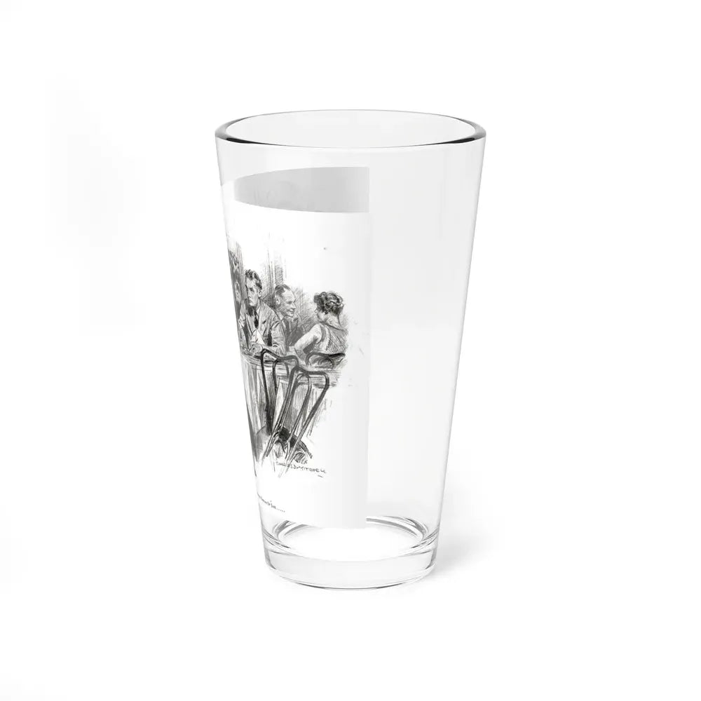 Beating Wings (Pt. 1-1), McCalls magazine, July 1927 (Magazine Illustration) Pint Glass 16oz - Go Mug Yourself