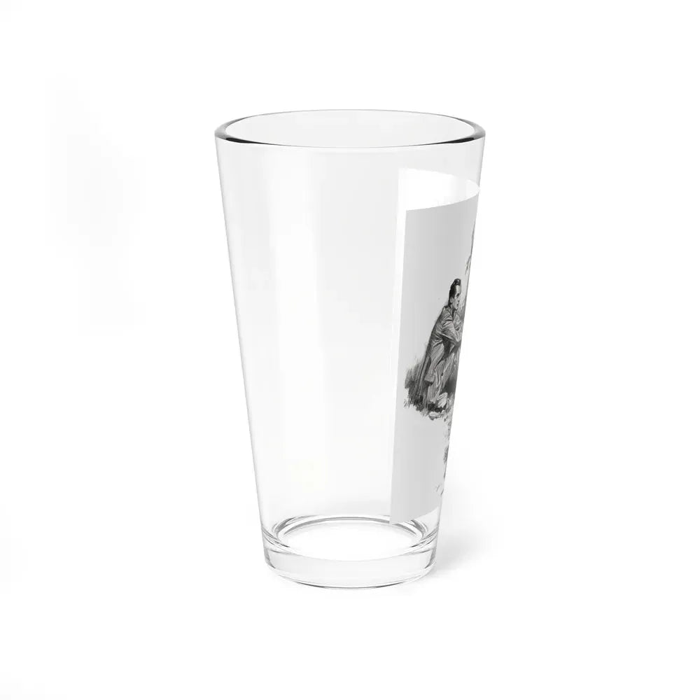 Beating Wings (Pt. 1-2), McCalls magazine, July 1927 (Magazine Illustration) Pint Glass 16oz - Go Mug Yourself