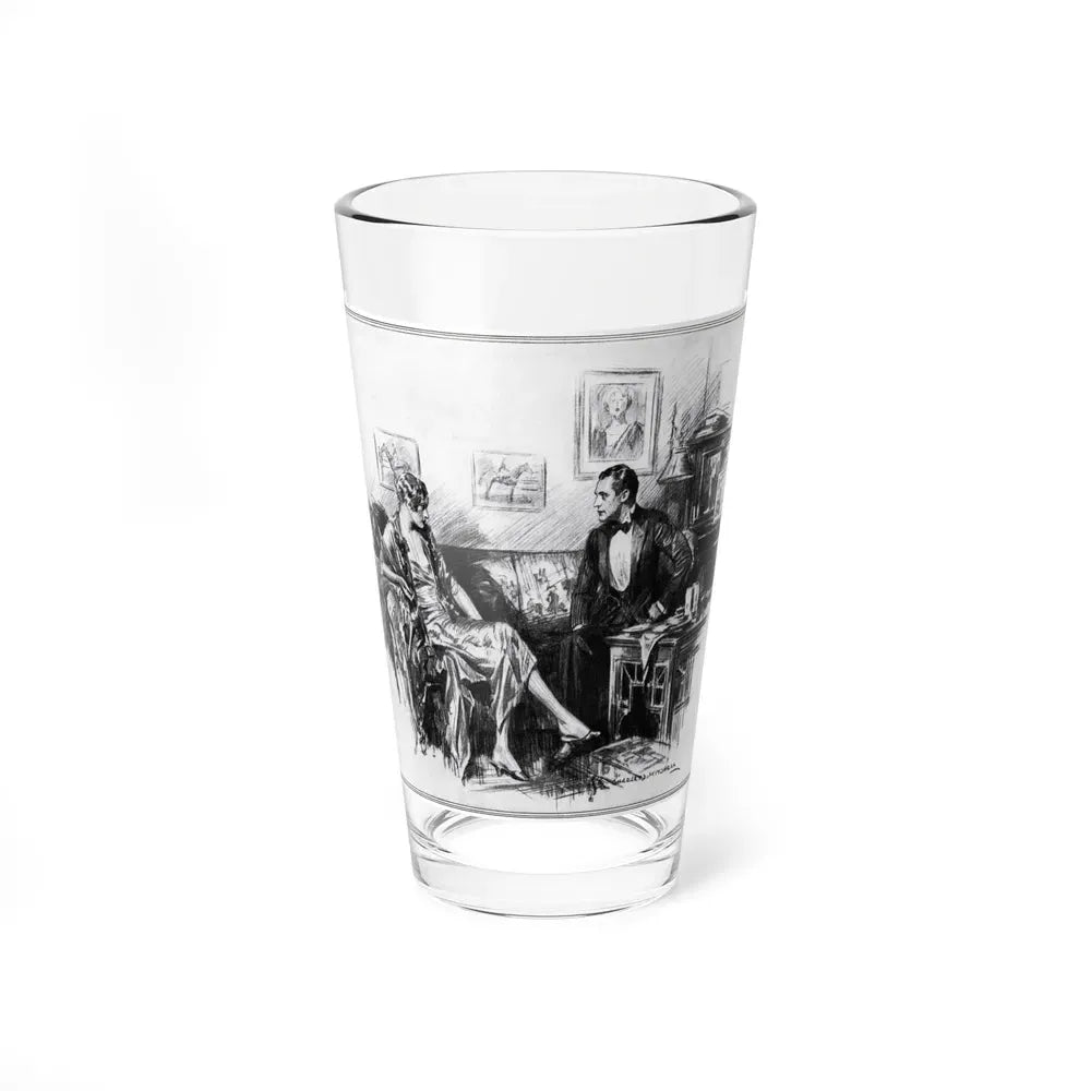 Beating Wings (Pt. 2-1), McCalls magazine, August 1927 (Magazine Illustration) Pint Glass 16oz 16oz - Go Mug Yourself